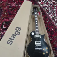 گیتار الکتریک اکبند stagg LP400 BK (گیتاربرقی)|گیتار، بیس، امپلیفایر|تهران, فرودگاه مهرآباد|دیوار