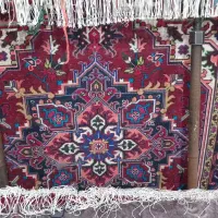 یک جفت فرش دستباف تاجری خالچه|فرش|باسمنج, |دیوار