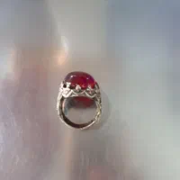 انگشتر نقره نگین عقیق. بوشهر|جواهرات|بوشهر, |دیوار