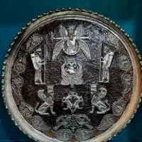 سینی قلم زنی هخامنشی