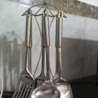 ست کفگیر و ملاقه استیل