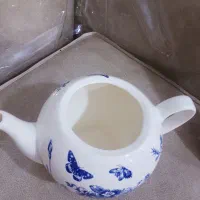 قوری وماگ قلم آبی|قوری، کتری، قهوهساز دستی|کرمانشاه, |دیوار