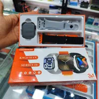 ساعت هوشمند 3 بند kw اورج 49mm با گارانتی