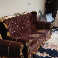 مبل هفت نفره مخمل|مبلمان خانگی و میز عسلی|شیراز, سجادیه|دیوار