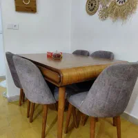 میز غذا خوری شش نفره|میز و صندلی غذاخوری|رشت, دیلمان|دیوار