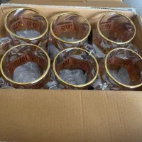 دودست فنجان خارجی ویک کشکول ورساچه ومجسمه بالرین|ظروف سرو و پذیرایی|تهران, شهرک آزمایش|دیوار