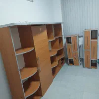 کتابخانه وکمد دست‌ساز|کتابخانه، شلف، قفسه‌های دیواری|شیراز, احمدی جنوبی|دیوار