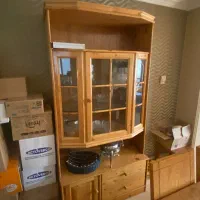 بوفه‌ی چوبی