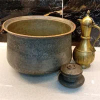 بادیه دخل آفتابه عتیقه و قدیمی