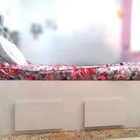 تخت خواب یک نفره|تخت و سرویس خواب|بردسکن, |دیوار