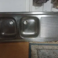 سینک دوقلو ۱۲۰تمیز واب چکان|مصالح و تجهیزات ساختمان|اصفهان, گلزار|دیوار