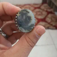 انگشتر سایز بزرگ شجر طبیعی معاوضه با نقره شکسته