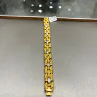 دستبند طلا طرح زیر خاکی