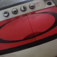 ماشین لباسشویی دوقلو ناسیونال در حد نو
