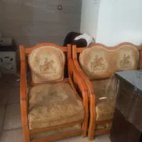 مبل تمام چوب راش|مبلمان خانگی و میز عسلی|خرم‌آباد, |دیوار