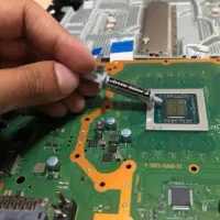 دور فن تعویض خمیر سیلیکون ‌خاک گیری روغن کاری فن