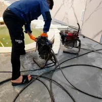 ۸ دقیقه درب منزل۲۴ساعته تضمینی تمیز (لوله‌بازکنی)