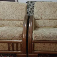 مبل هفت نفره+میز وسط+میز بغل مبلی|مبلمان خانگی و میز عسلی|بابل, |دیوار