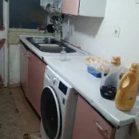 کابینت همراه سینک و شیر|مصالح و تجهیزات ساختمان|قزوین, |دیوار