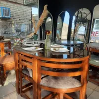 میز ناهارخوری دایره‌ای ۴ نفره نو|میز و صندلی غذاخوری|قم, شاه ابراهیم|دیوار