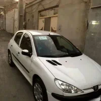 ۲۰۶درحد خشک اصل فرانسه|خودرو سواری و وانت|میانه, |دیوار