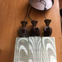 لوستر اویز سه قلو