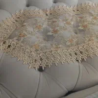 رانر و دو عدد رومیزی هندی منجوق دوزی کار دست