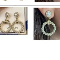 گوشواره ژوپینگ|بدلیجات|کرج, شهرک بنفشه|دیوار