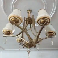 لوستر ۶ شاخه مدرن در حد نو