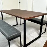 میزونیمکت غذاخوری۴نفره شیک قیمتو پایین گذاشتم