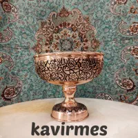 ست 8 تیکه ظروف مسی بهار/تخفیف به مدت محدود/کویر مس|ظروف سرو و پذیرایی|یزد, |دیوار