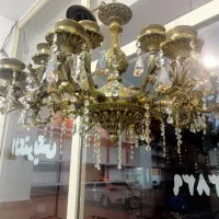 لوستر ۱۶ شعله|لوستر و چراغ آویز|تالش, هشتپر|دیوار