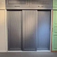 کمد دیواری بدن mdf نما ممبران|جاکفشی، کمد، دراور|چهاردانگه (تهران), |دیوار