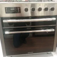 فروش گاز طرح فر در  رنگ های سفید ومشکی