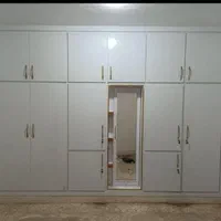 کمد دیواری و درب اتاق|جاکفشی، کمد، دراور|شوشتر, |دیوار