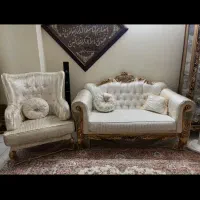 مبل 7نفره|مبلمان خانگی و میز عسلی|اصفهان, تخت فولاد|دیوار