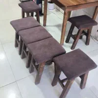 صندلی چوبی|میز و صندلی غذاخوری|کاشمر, |دیوار