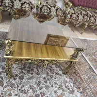 مبلمان ۹ نفره کلاسیک با پارچه ترک اصل|مبلمان خانگی و میز عسلی|تهران, شهرک آزادی|دیوار