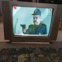 دو تا تلویزیون ۲۱اینج نقره ای اسنوا و بکو