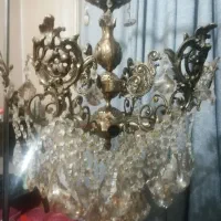 دوعدد لوستر طرح قدیمی|لوستر و چراغ آویز|همدان, |دیوار