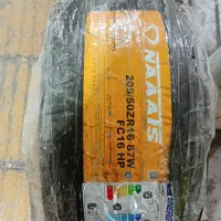 لاستیک دنا و تاراسایز۲۰۵/۵۰/۱۶دارای لبه محافظ رینگ