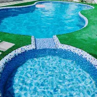 ساخت 0 تا 100استخر و محوطه سازی