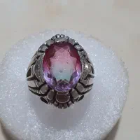 انگشتر یاقوت پرچمی با رکاب علی زنجان|جواهرات|تهران, شهرک طالقانی|دیوار