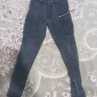 شلوار پسران شش جیب دم پا زیپ نو