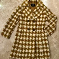 پالتو زنانه گرم با پارچه ای لطیف،نو طرح پیچازی