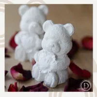 اکسسوری خرس قلب به دست و خرس تدی|مجسمه، تندیس، ماکت|تهران, سازمان آب|دیوار