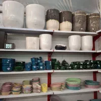 گلدان سرامیکی و سفالی|گل و گیاه طبیعی|مشهد, نیروی هوایی|دیوار