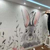 نصاب کاغذ دیواری و‌پوستر 3D ضمانتی