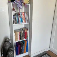 کتابخانه قفسه سه طبقه