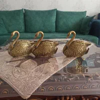 سطل و جا دستمالی برنز خیلی سنگین|صنایع دستی و سایر لوازم تزئینی|سهند, |دیوار